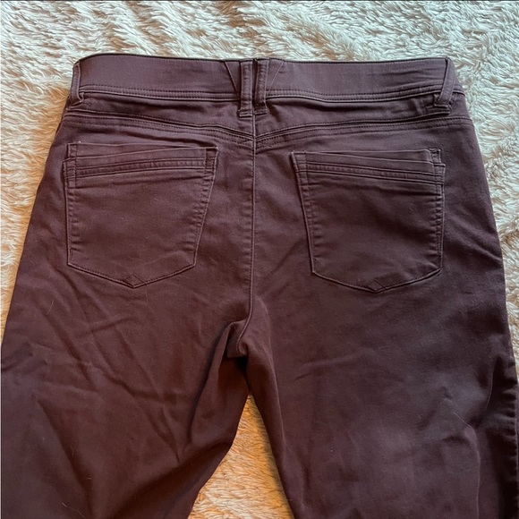 Democracy ab technology burgundy jeans sz 12 - Picture 3 of 6